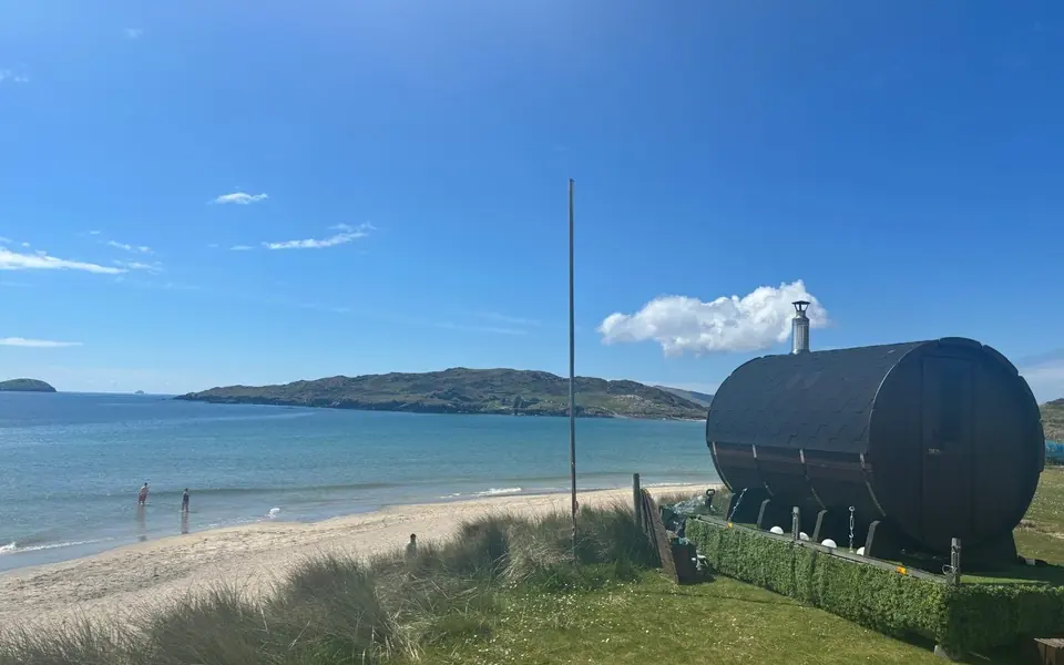 Kingdom Sauna in Derrynane Beach, Caherdaniel