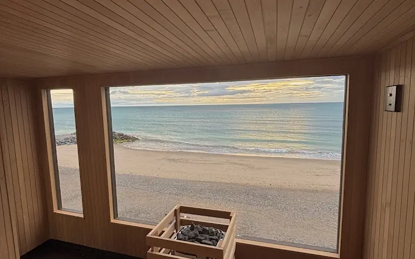Seawater Saunas in Bray